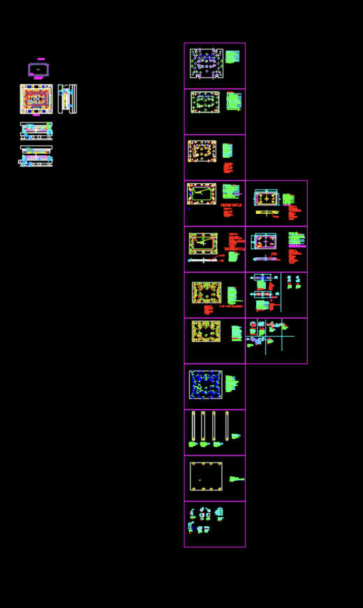 车机电脑外壳冲压打LOGO冲孔模具设计图缩略图